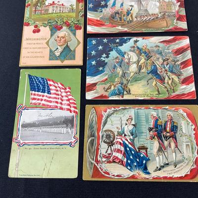 -158- POSTCARD | Patriotic Assortment Of Postcards