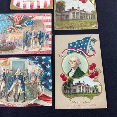 -159- POSTCARD | Patriotic Assortment Of Postcards