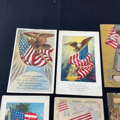 -160- POSTCARD | Patriotic Assortment Of Postcards