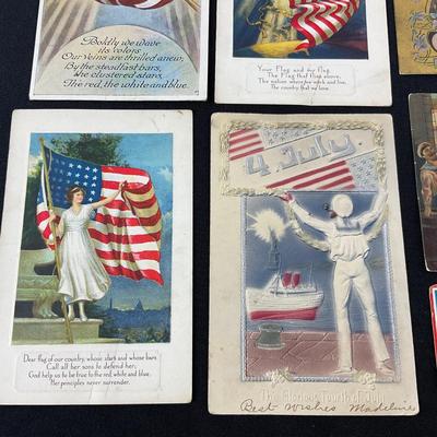 -160- POSTCARD | Patriotic Assortment Of Postcards