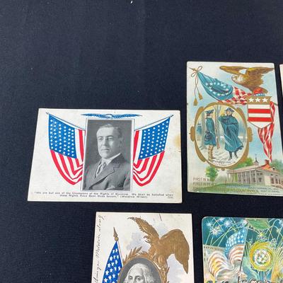 -161- POSTCARD | Patriotic Assortment Of Postcards