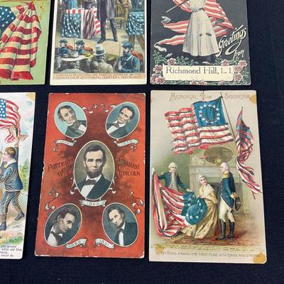 -162- POSTCARD | Patriotic Assortment Of Postcards