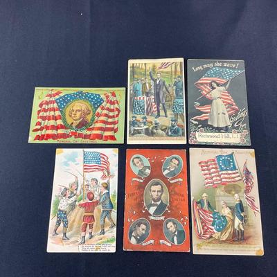 -162- POSTCARD | Patriotic Assortment Of Postcards
