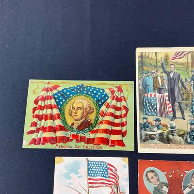 -162- POSTCARD | Patriotic Assortment Of Postcards