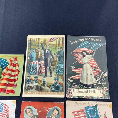 -162- POSTCARD | Patriotic Assortment Of Postcards