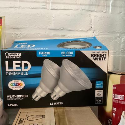 646 Lot of Various Lightbulbs