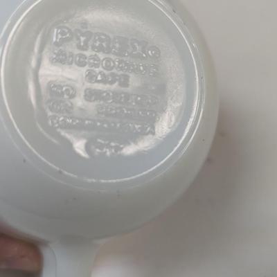 Vintage Pyrex Cups Crazy Daisy Green Floral Coffee Cups Set Of 13