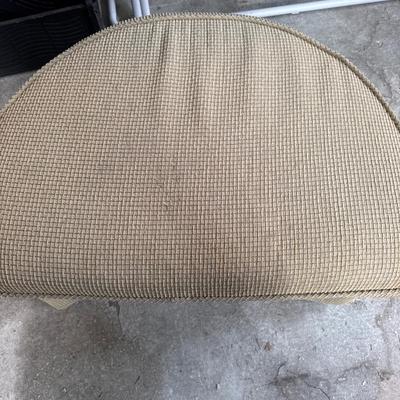 596 Upholstered Arm Chair with Matching Ottoman