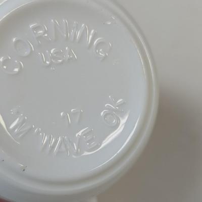 Corning Ware Corelle Rosemarie Pink Green Flower Mugs Set Of 7