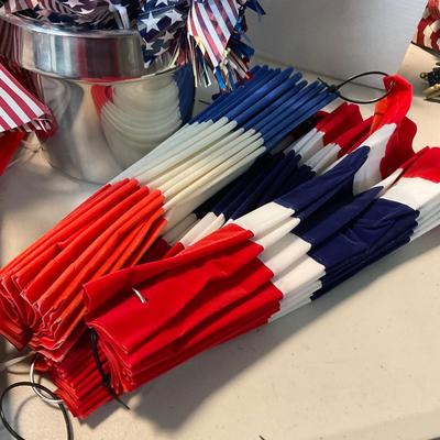 658 Lot of Fourth of July Party Decor /Supplies