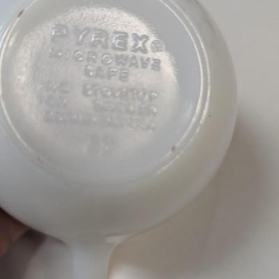 Sears Golden Wheat Pattern Bread Bowl - 2 Woodland Coffee Mugs - 8 Daisy Custard Cups