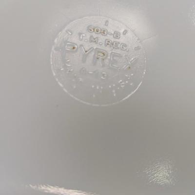 Vintage Pyrex Lemon Yellow Refrigerator Dish w/ Clear Ribbed Lid