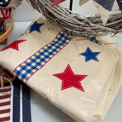 664 Large Fourth of July Old American Party Decor