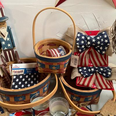 664 Large Fourth of July Old American Party Decor