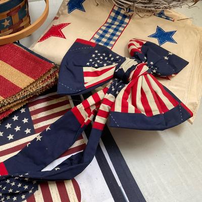 664 Large Fourth of July Old American Party Decor