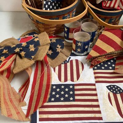 664 Large Fourth of July Old American Party Decor