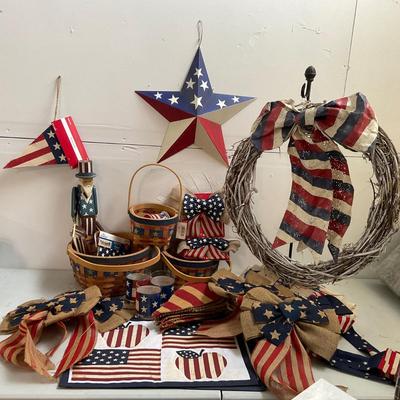 664 Large Fourth of July Old American Party Decor