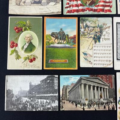 -167- POSTCARD | Patriotic Assortment Of Postcards