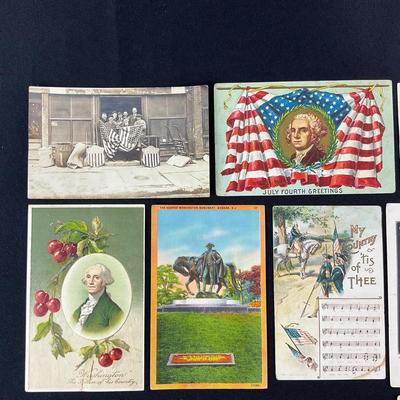 -167- POSTCARD | Patriotic Assortment Of Postcards