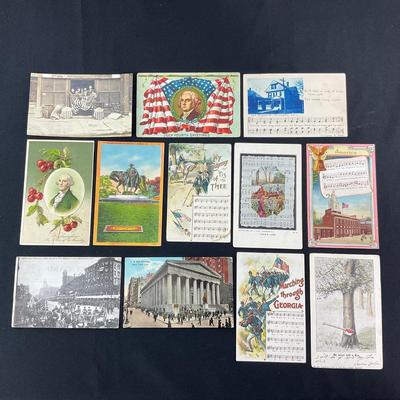 -167- POSTCARD | Patriotic Assortment Of Postcards