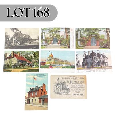 -168- POSTCARD | Historic Assortment Of Postcards