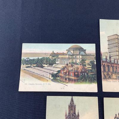 -169- POSTCARD | New York Locations | Glitter Postcards