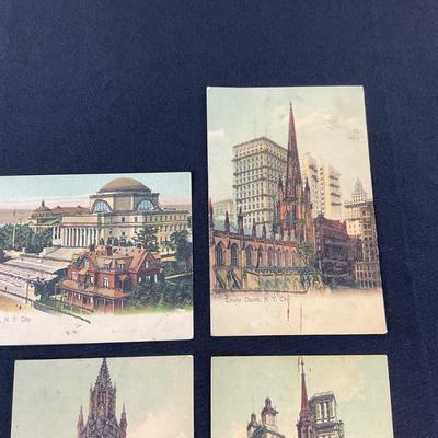 -169- POSTCARD | New York Locations | Glitter Postcards