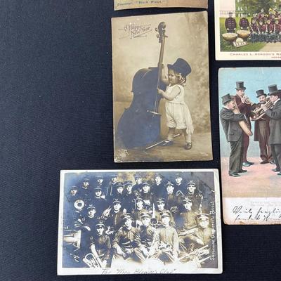 -170- POSTCARD | Assortment Of Music Related Postcards