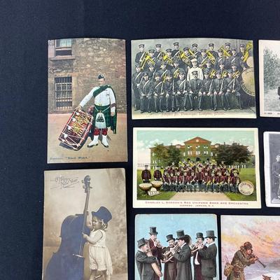 -170- POSTCARD | Assortment Of Music Related Postcards