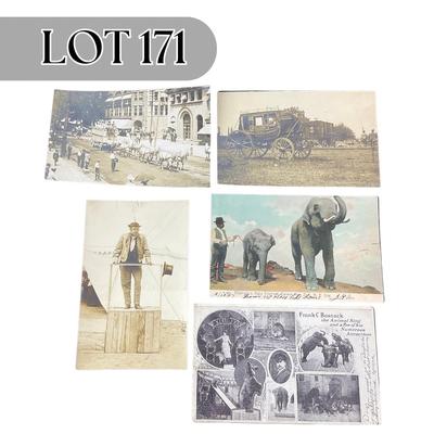 -171- POSTCARD | Circus Related Postcards