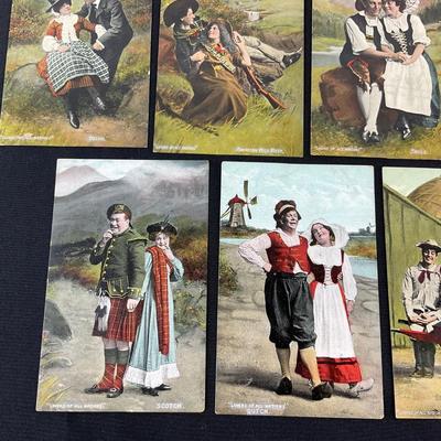 -175- POSTCARD | Collection Of Lovers Of All Nations Postcards