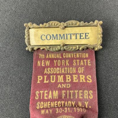 -181- MEDAL | 7th Annual Convention New York | Association Of Plumbers & Steam Fitters