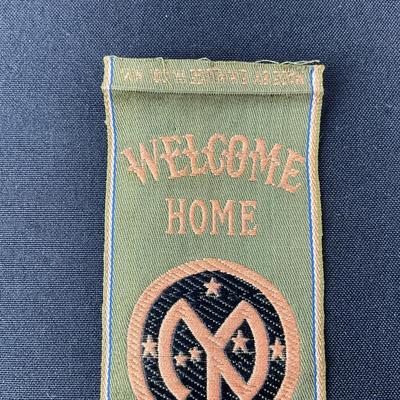 -182- MEDAL | Welcome Home 27th NY Division U.S.A Ribbon