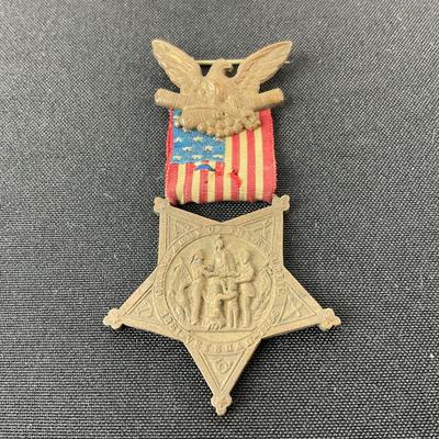 -183- MEDAL | Grand Army Of The Republic 1861 Veteran 1866