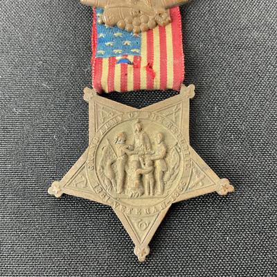 -183- MEDAL | Grand Army Of The Republic 1861 Veteran 1866