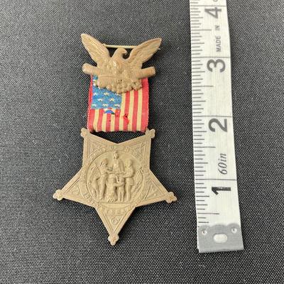 -183- MEDAL | Grand Army Of The Republic 1861 Veteran 1866