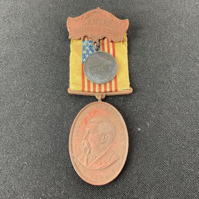 -190- MEDAL | Lawler National Staff Commander In Chief GAR 1895 Louisville KY