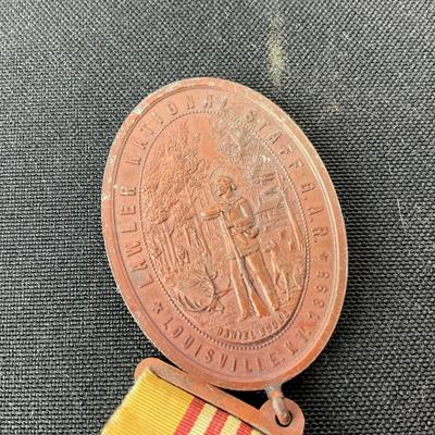 -190- MEDAL | Lawler National Staff Commander In Chief GAR 1895 Louisville KY