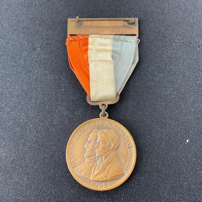 -193- MEDAL | Citizens Comm. Fulton Celebration Henley Hudson 1609 Robert Fulton