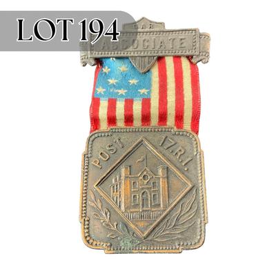 -194- MEDAL | GAR Associate Post 17 Rhode Island