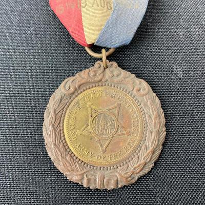 -195- MEDAL | Encampment Grand Army Of The Republic Schwaab