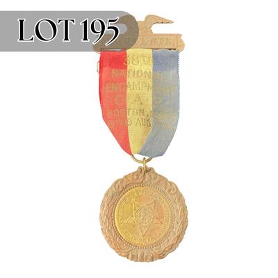 -195- MEDAL | Encampment Grand Army Of The Republic Schwaab