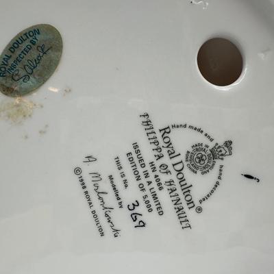 Royal Doulton Philippia of Hainault Figurine