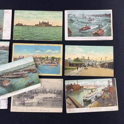 -214- POSTCARD | Assorted Piers & Harbors Postcards