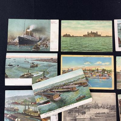 -214- POSTCARD | Assorted Piers & Harbors Postcards