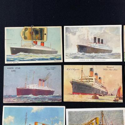 -215- POSTCARD | Assortment Of Boat Postcards