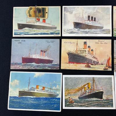 -215- POSTCARD | Assortment Of Boat Postcards