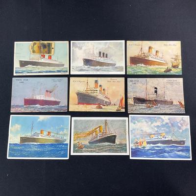-215- POSTCARD | Assortment Of Boat Postcards