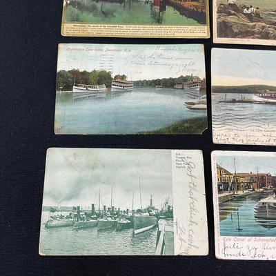 -216- POSTCARD | Assortment Of Lake, Canals, Rivers, & Boats Postcards
