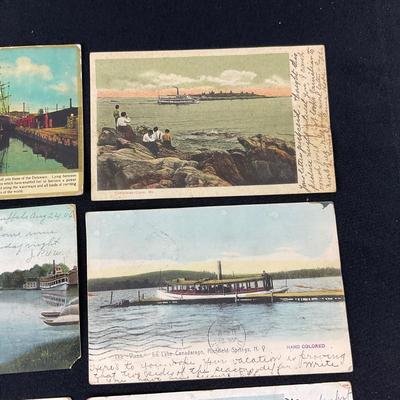 -216- POSTCARD | Assortment Of Lake, Canals, Rivers, & Boats Postcards